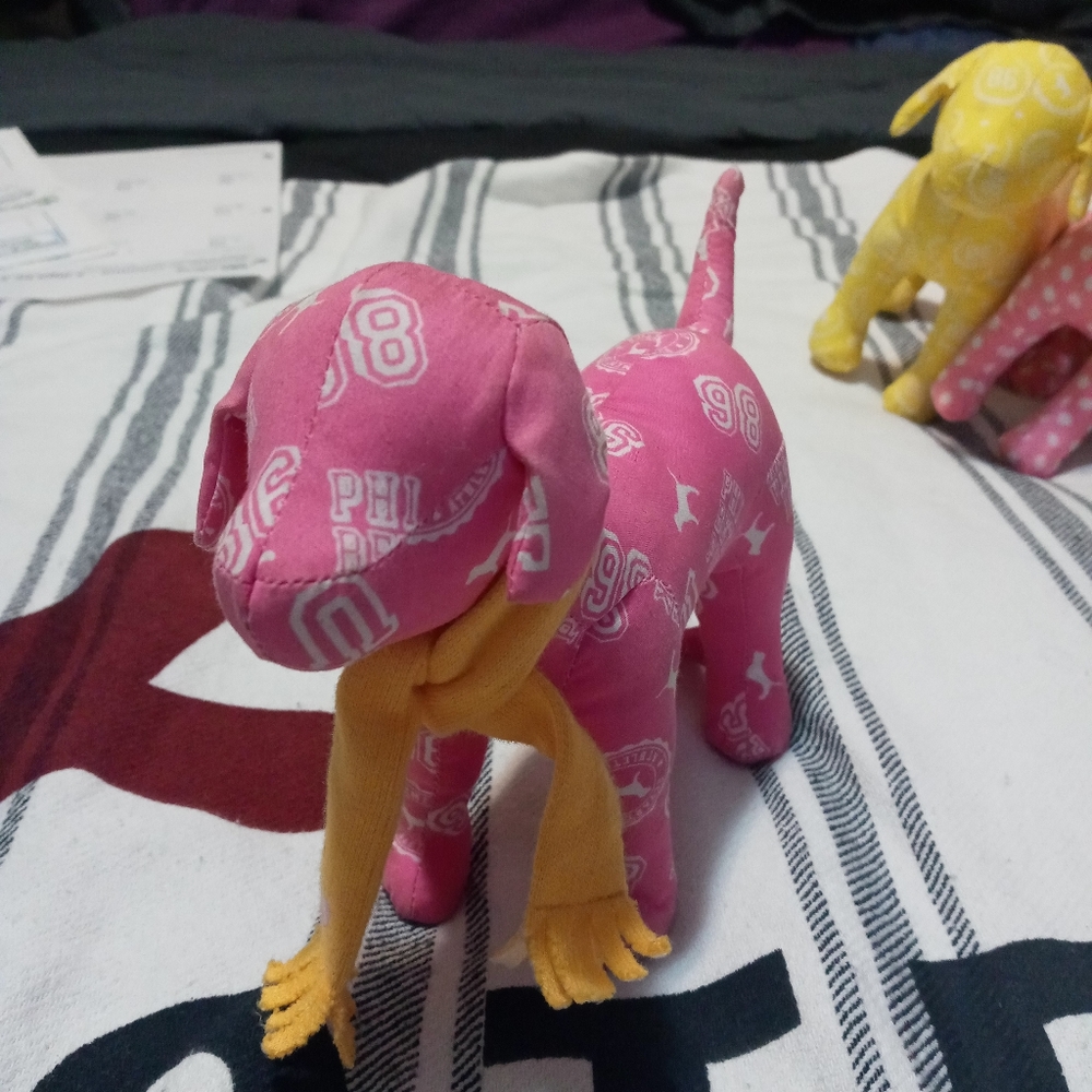 Pink Victoria Secret dog